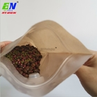 حقيبة طعام قابلة لإعادة التدوير وصديقة للبيئة بنسبة 100٪ أحادية اللون من البولي إيثيلين للقهوة والشاي