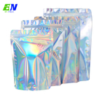 Holographic Resealable High Barrier Proof Food Small Ziplock Mylar Bag للحلوى