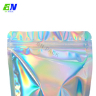 Holographic Resealable High Barrier Proof Food Small Ziplock Mylar Bag للحلوى