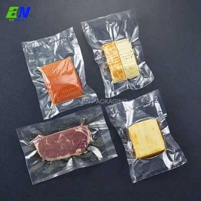 أكياس النايلون البلاستيكية الشفافة للأغذية فراغ الختم حقيبة الطعام القابلة للإخلاء